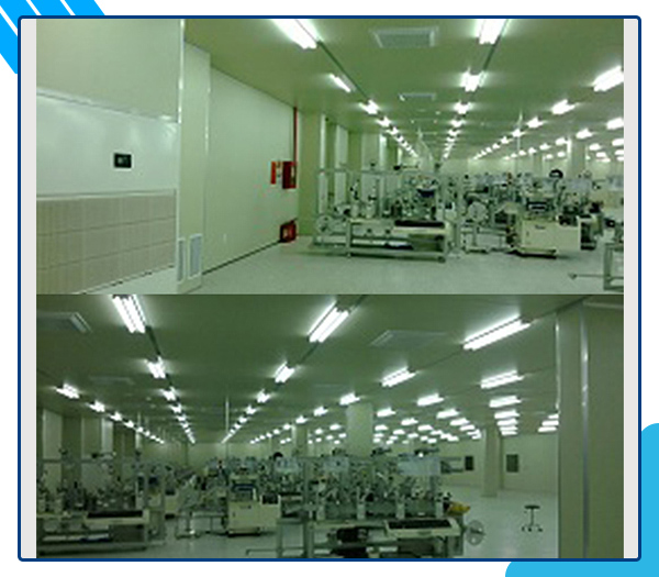 Cleanroom ceilings construction